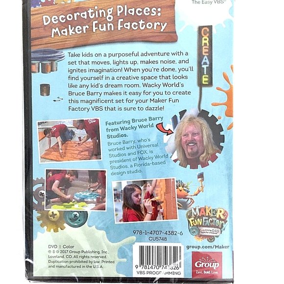 Cave Quest Maker Fun Factory Easy VBS 3 DVDs Decorating Places Ultimate Director - Picture 11 of 12